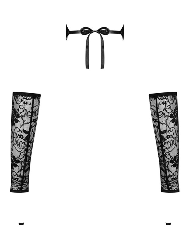 Black Lingerie Set Obsessive Kokietta — Lace Accessories