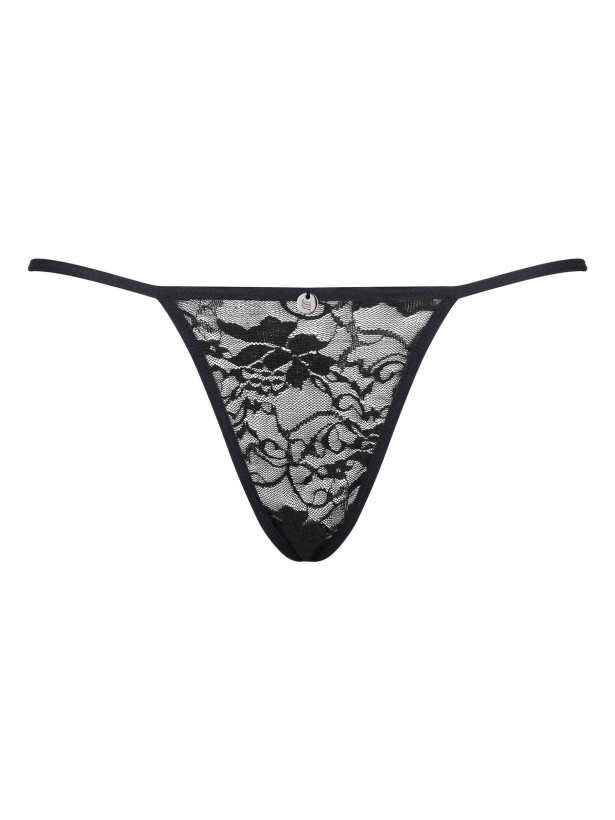 Black Lace Thong Obsessive Kokietta — Butterfly Back