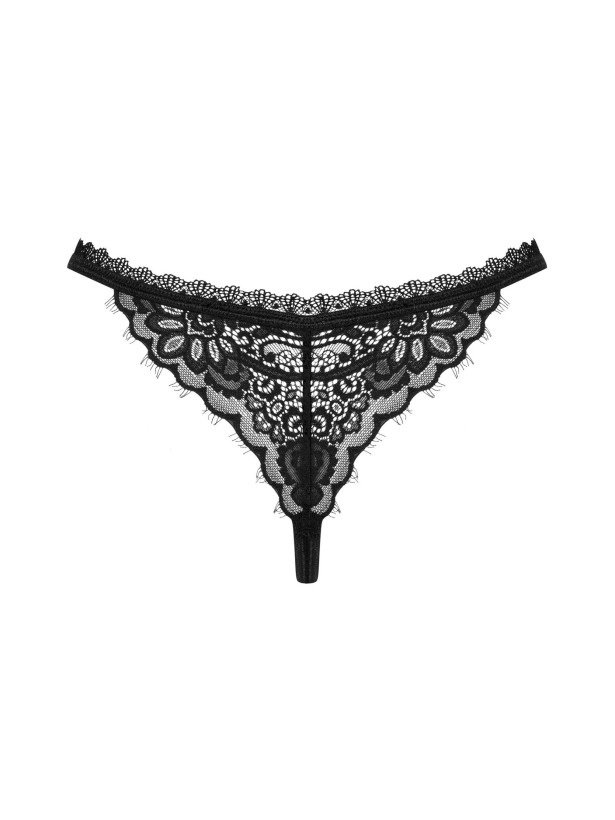 Black Lace Thong Obsessive Maderris — Sexy Minimalism