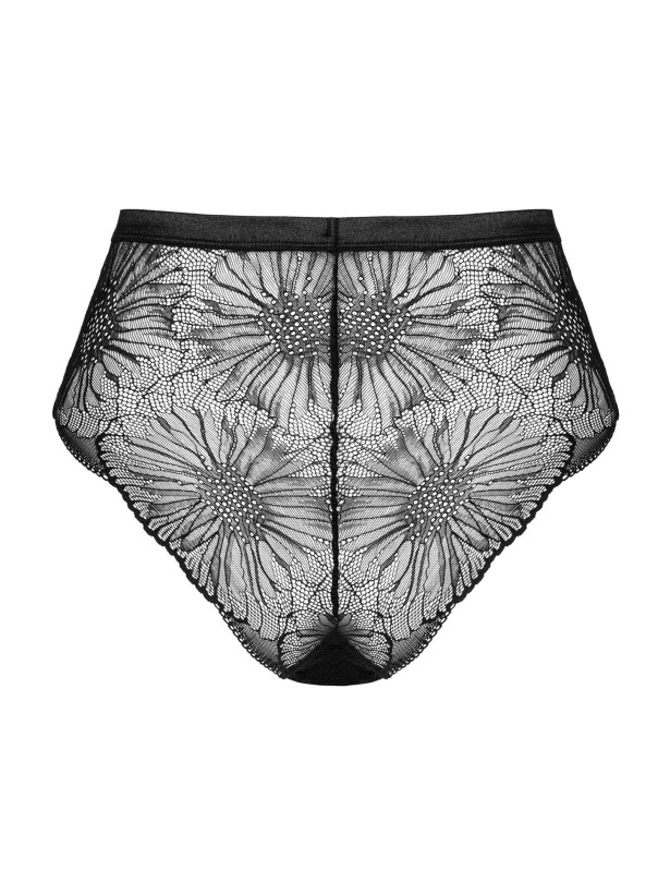Black Lace Panties Obsessive Mibelia — Front Cutouts