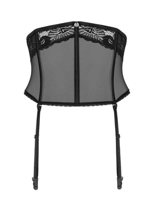Black Garter Belt Obsessive Serena Love — Slimming