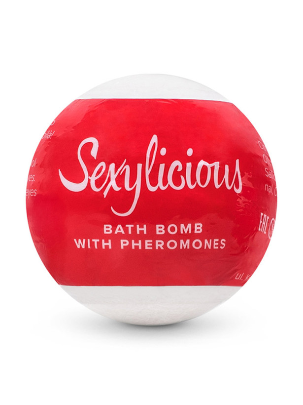 Set the Mood: Obsessive Sexy Oriental-Woody Bath Fizzer with Pheromones