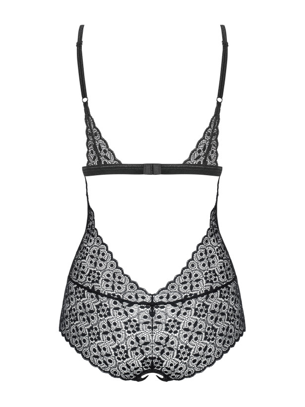 Obsessive Shibu Elegant Sheer Crotchless Teddy