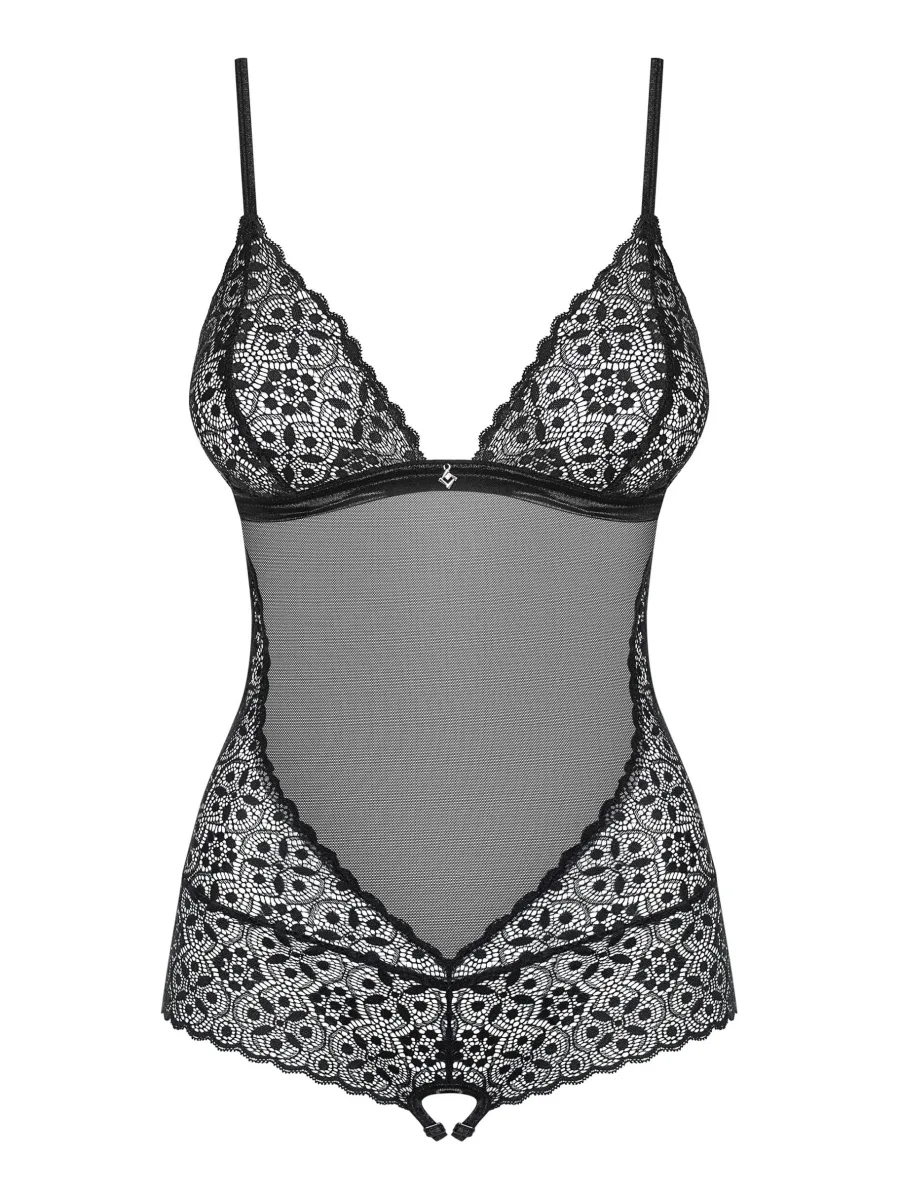 Obsessive Shibu Eleganter transparenter Ouvert-Body
