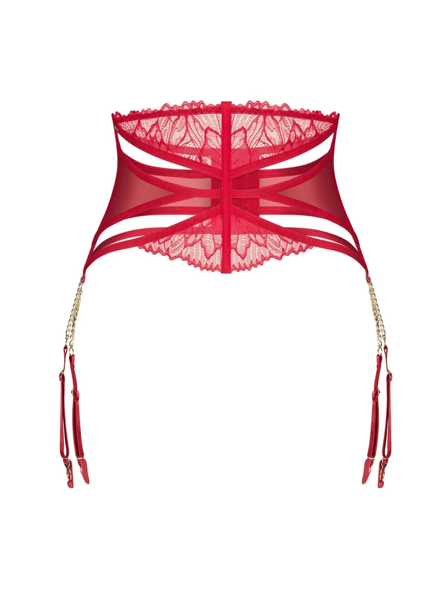 Red Garter Belt Obsessive Matildea — Cutout Design