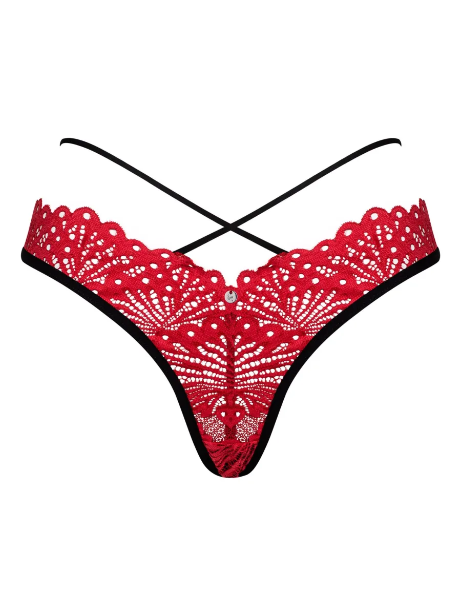 Obsessive Mettia Erotischer Spitzen-String