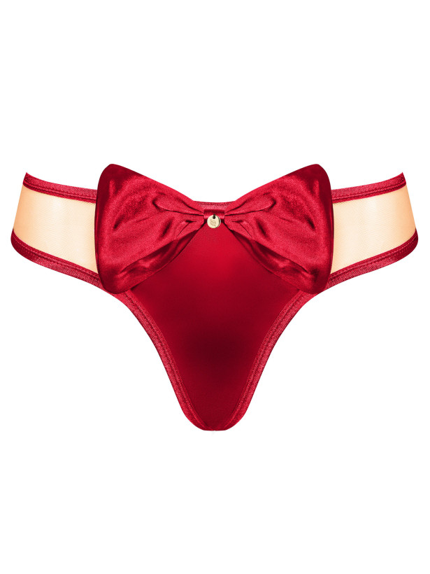 Obsessive Rubinesa Verführerischer Satin-String