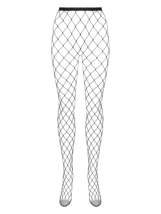 Sexy Fishnet Tights Obsessive S812 – Black and Red Lingerie