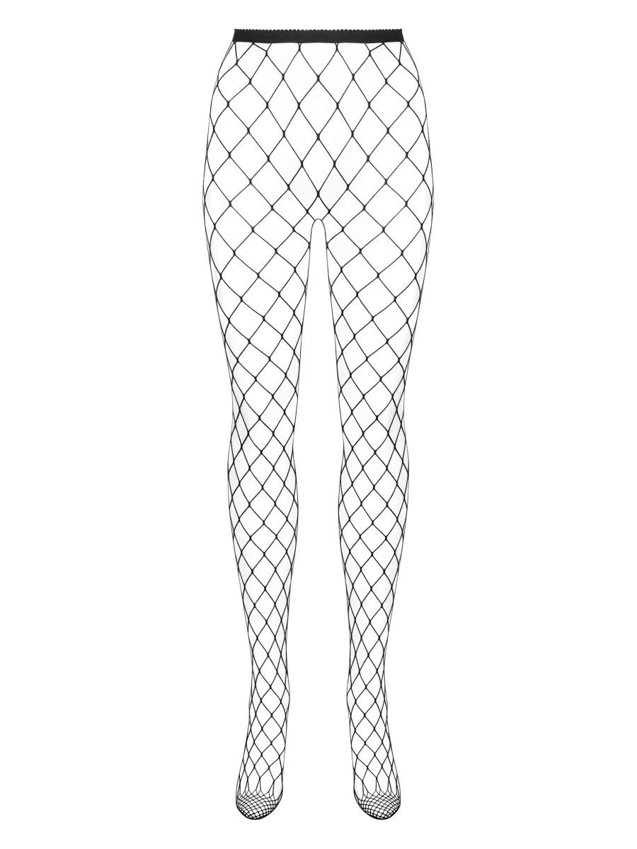 Obsessive S812 Netzstrumpfhose: Pikante, großmaschige Strumpfhose für gewagte Looks