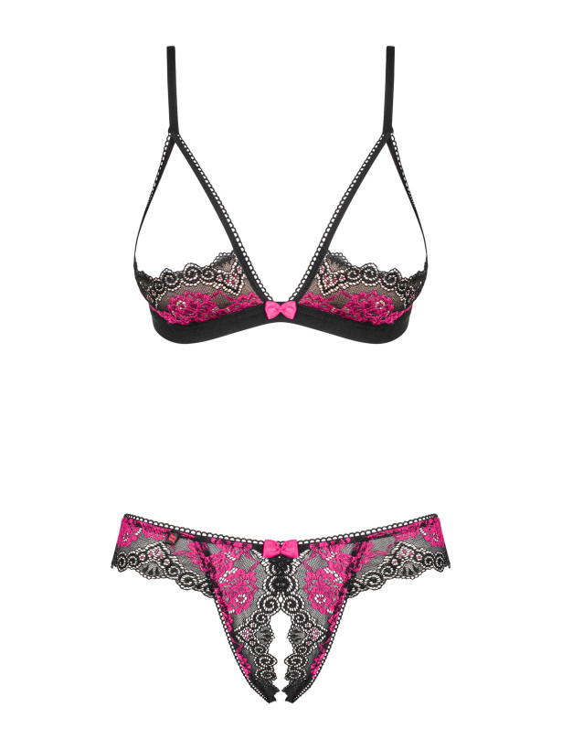 Black Pink Set Obsessive Tulia — Open Cup