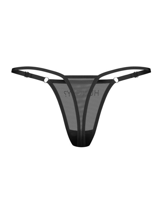 Black Thong Obsessive Violami Hungry — Lettering