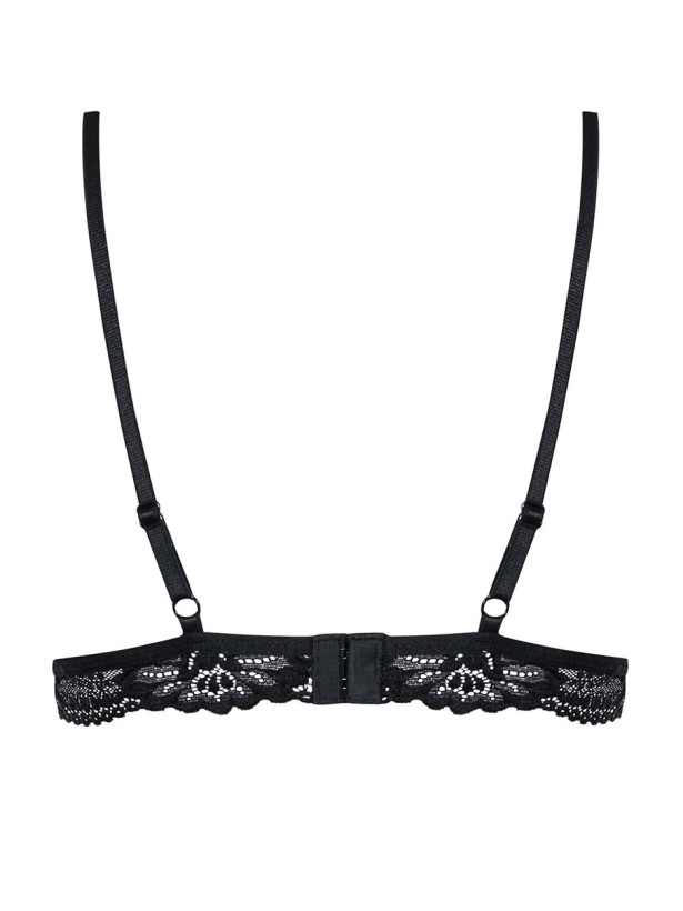 White Black Bra Obsessive 810-BRA-2 — Lace Bralette