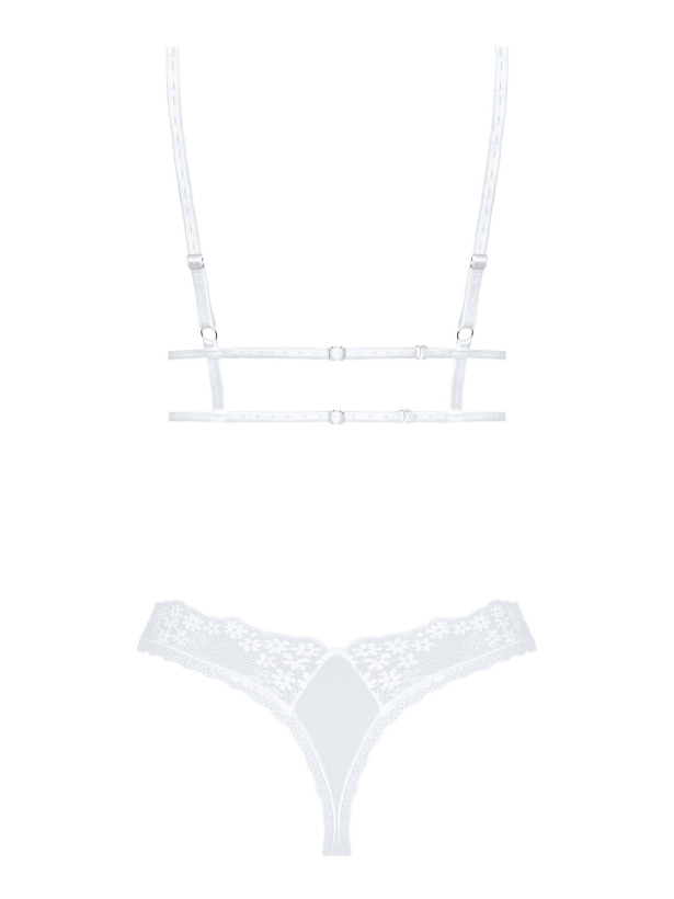 White Lingerie Set Obsessive Heavenlly — Lace Bralette