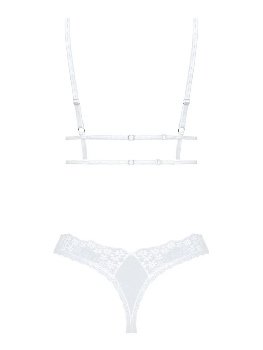 Obsessive Heavenlly Zartes Spitzen-Set: Bralette und String