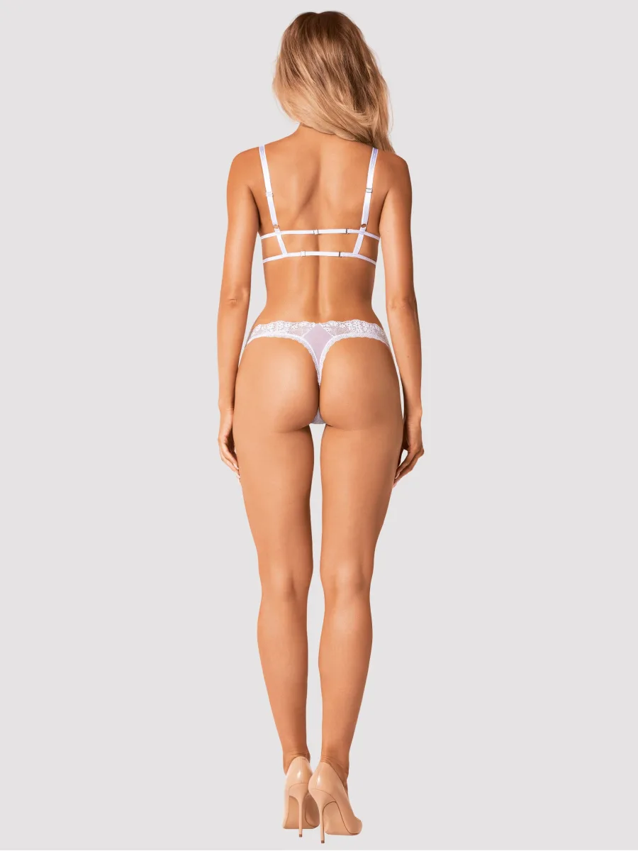 Obsessive Heavenlly Zartes Spitzen-Set: Bralette und String