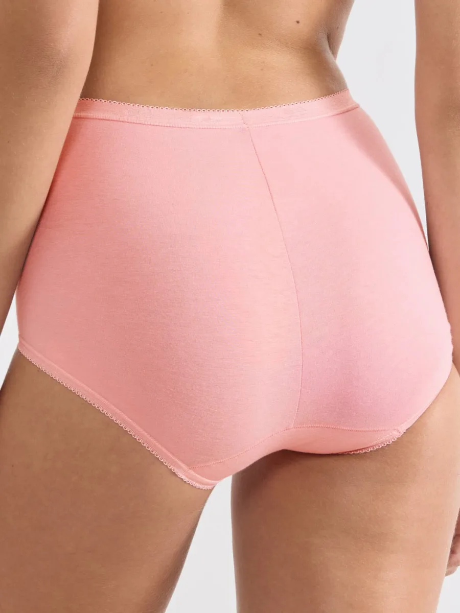Baumwoll-Maxi-Slip Sloggi Basic+ 3er-Pack – High-Waist Komfort