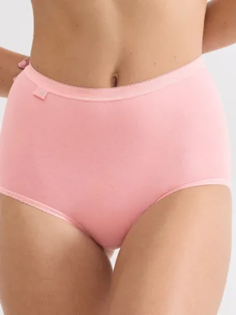 Baumwoll-Maxi-Slip Sloggi Basic+ 3er-Pack – High-Waist Komfort