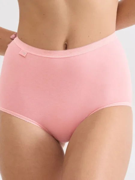 Baumwoll-Maxi-Slip Sloggi Basic+ 3er-Pack – High-Waist Komfort