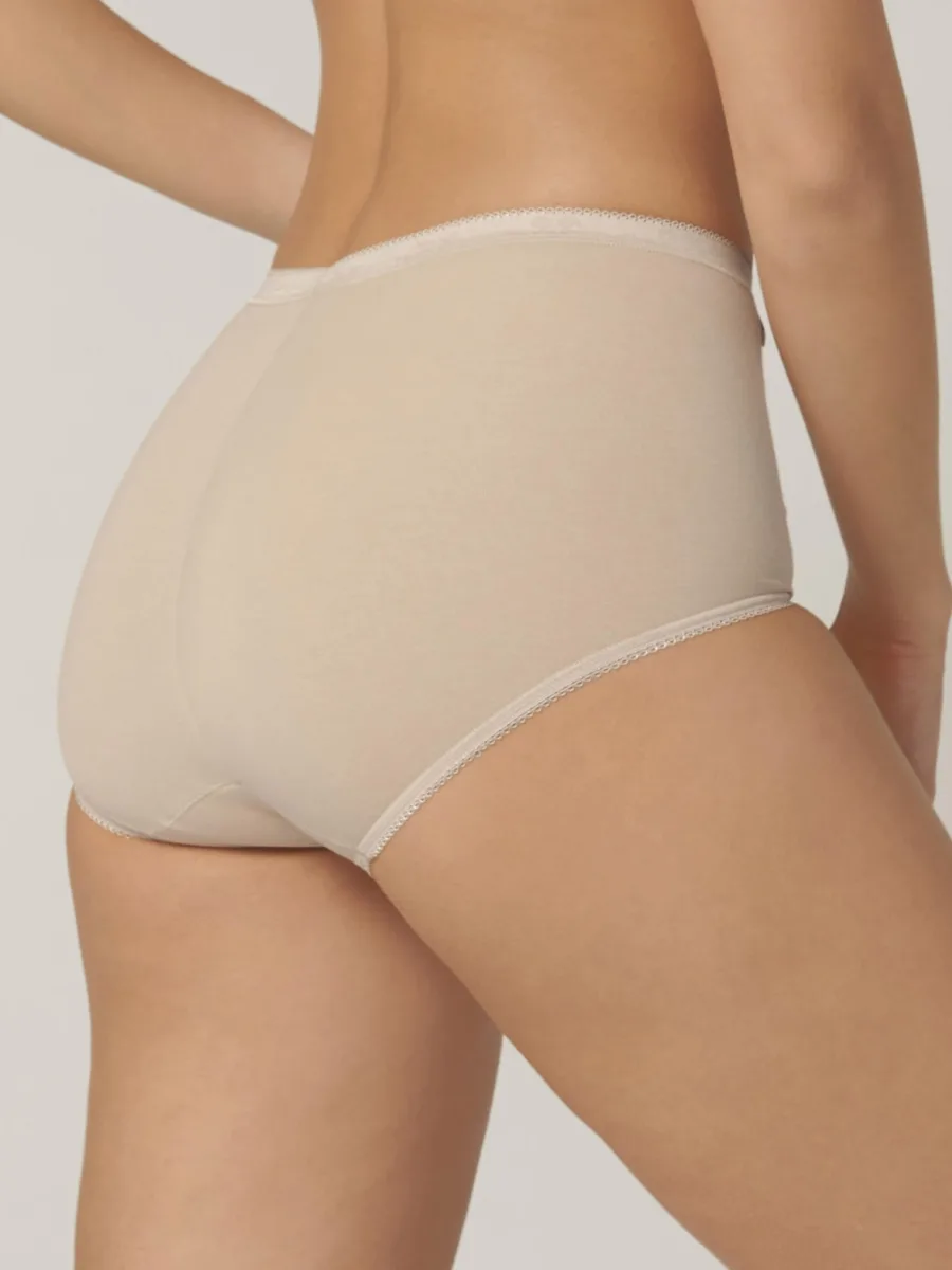 Baumwoll-Maxi-Slip Sloggi Basic+ Maxi 2er-Pack – Langlebige Formbeständigkeit