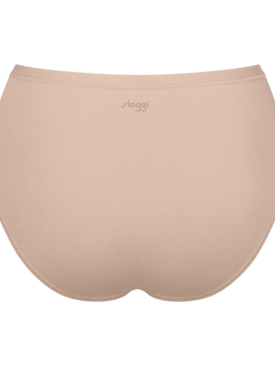 Baumwoll-Midi-Slip Sloggi Go Daily – Weicher Bio-3er-Pack