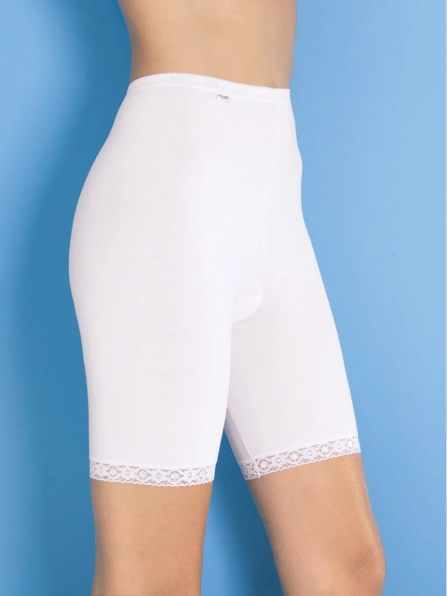 Baumwoll-Panty Sloggi Basic Long – Reibungsschutz für die Oberschenkel