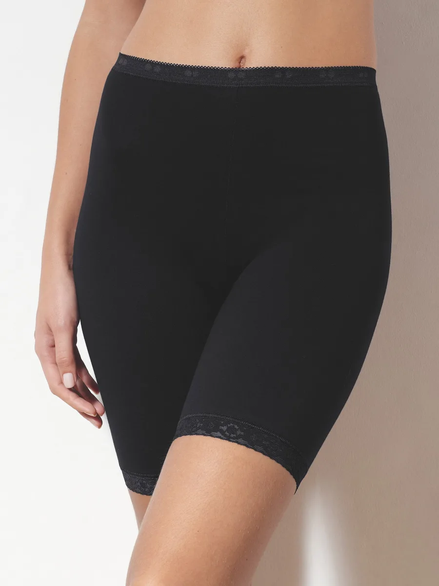 Baumwoll-Panty Sloggi Basic Long – Reibungsschutz für die Oberschenkel