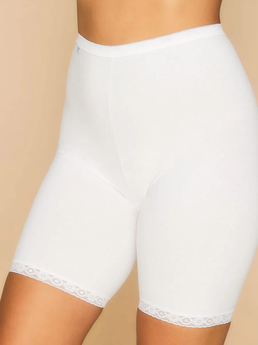 Baumwoll-Panty Sloggi Basic Long – Reibungsschutz für die Oberschenkel