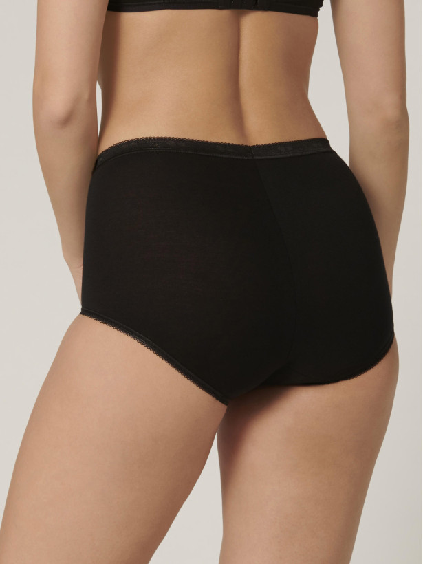 Sloggi Basic+ Maxi High-Waist Full-Coverage Cotton Brief 2-Pack Set