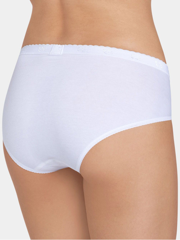 Sloggi Chic Tai Lace-Trimmed Cotton Brief