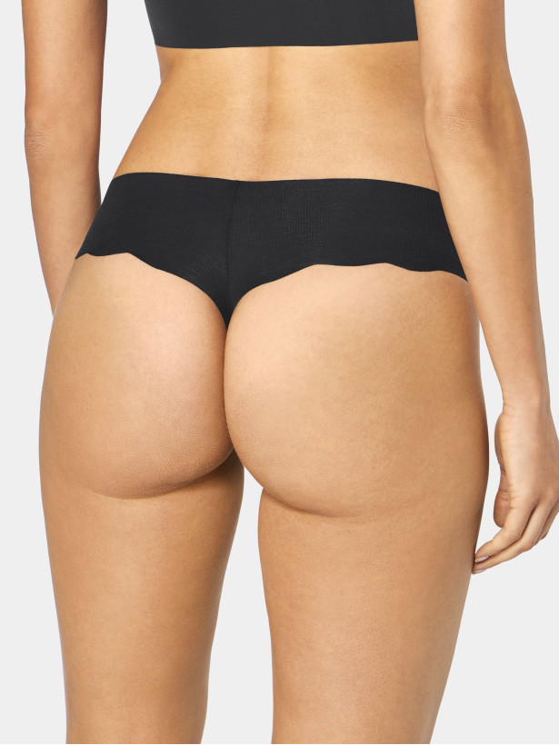 Sloggi Zero Cotton Hipstring Seamless Elastic Thong