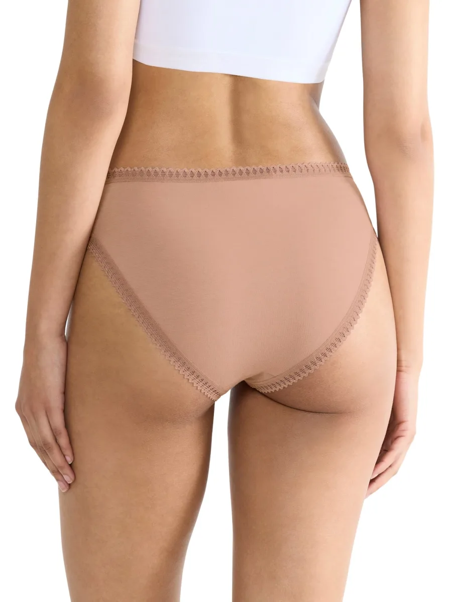 High-Leg Slip Sloggi Go Crush 3er-Pack – Bio-Baumwolle Beige