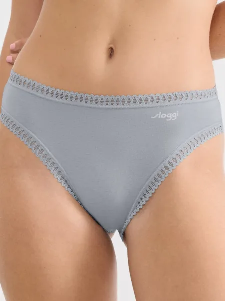 High-Leg Slip Sloggi Go Crush 3er-Pack – Bio-Baumwoll-Weichheit