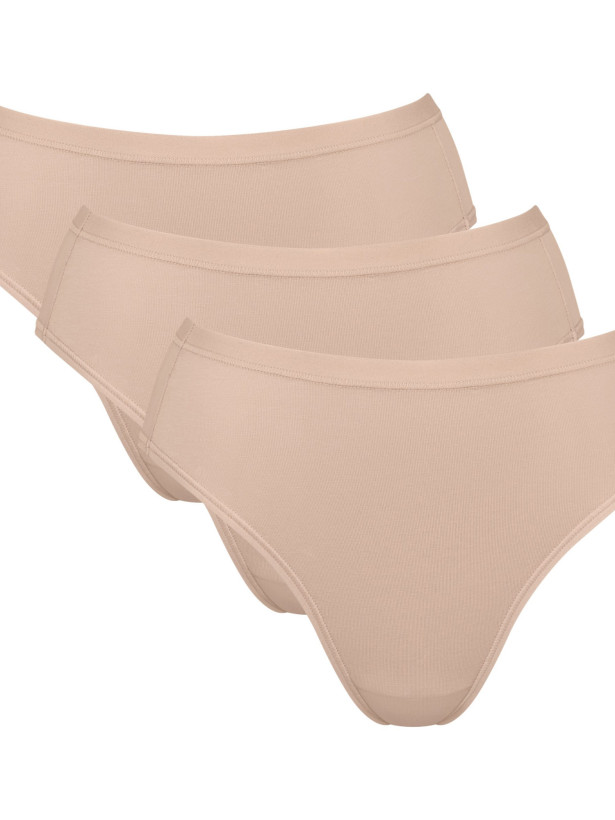 High Leg Cotton Briefs Sloggi Go Daily Tai – Soft Organic 3-Pack
