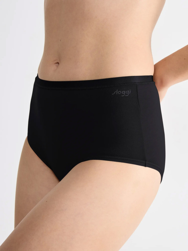 High Waist Cotton Panties Sloggi Go Daily – Soft Organic 3-Pack