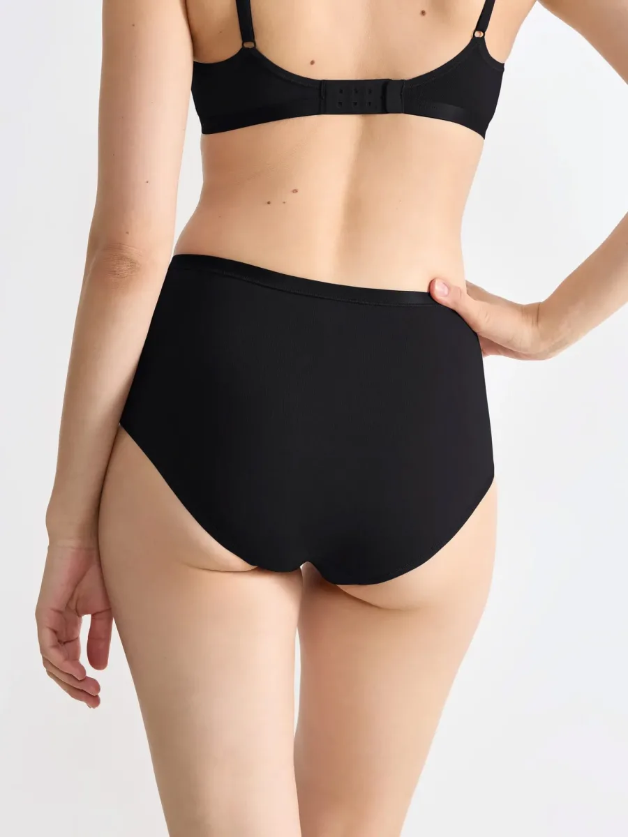High-Waist Baumwoll-Slip Sloggi Go Daily – Weicher Bio-3er-Pack