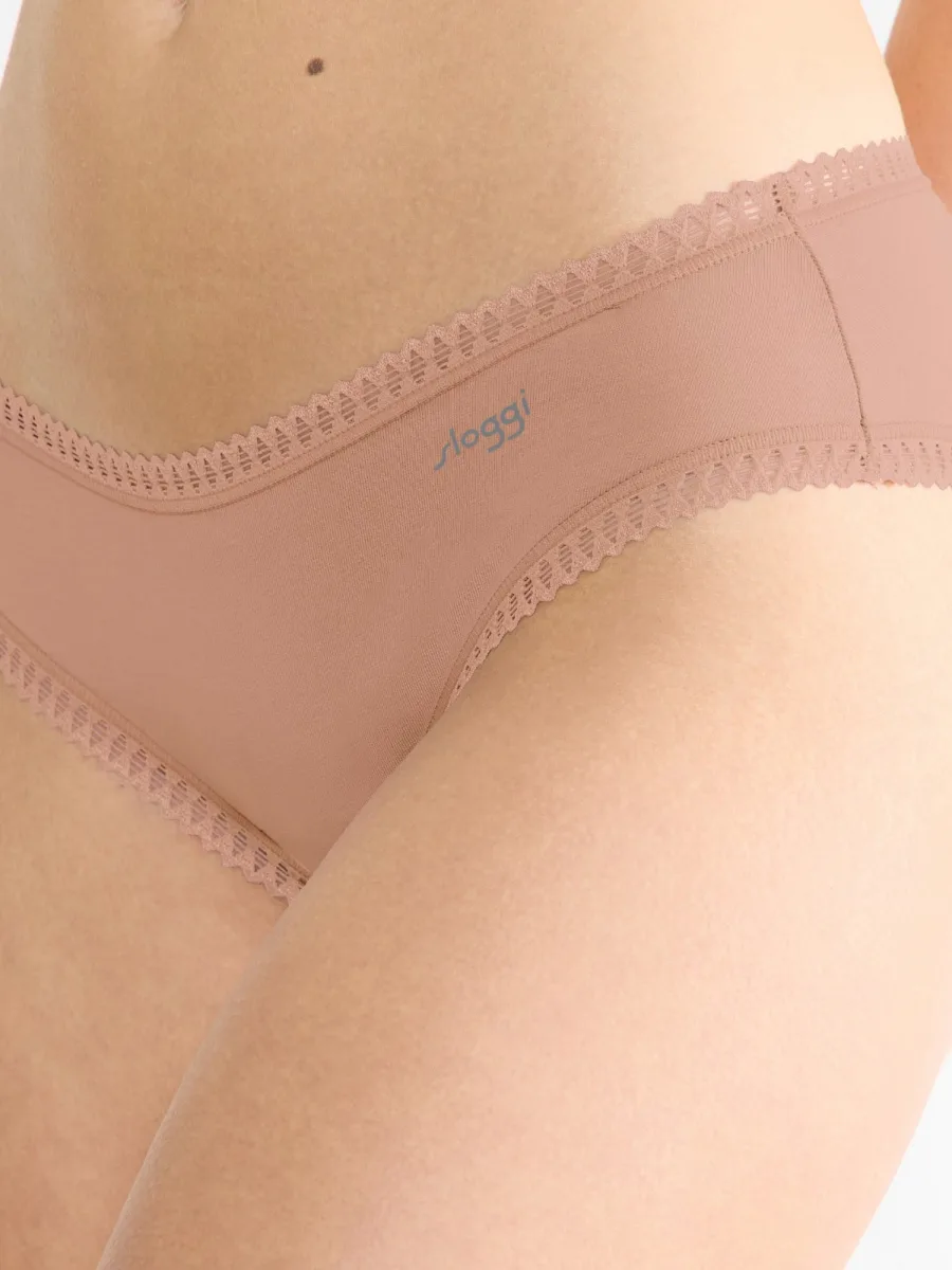 Hipster-Slip Sloggi Go Crush 3er-Pack – Bio-Baumwoll-Komfort