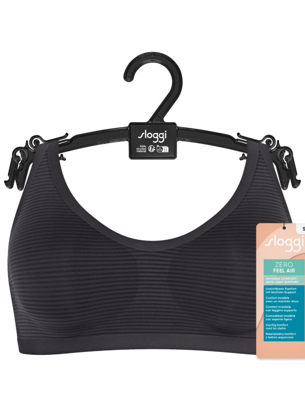 Seamless Bralette Sloggi Zero Feel Air – Breathable Sheer Stripes