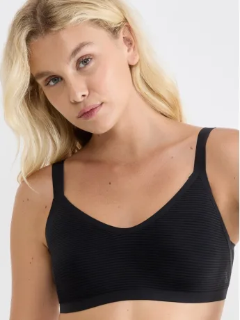 Nahtloses Bralette Sloggi Zero Feel Air – Atmungsaktive transparente Streifen