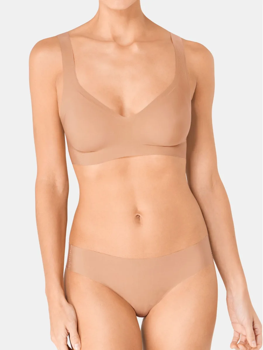 Nahtloses Bralette Sloggi Zero Feel Top – Geklebter Komfort