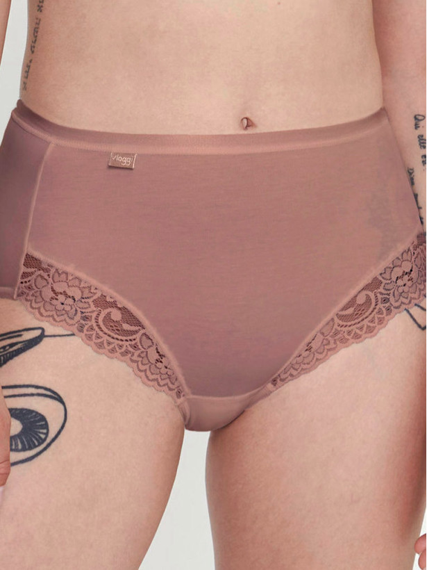 Sloggi Romance Maxi Mocca High-Waist Full Coverage Brief