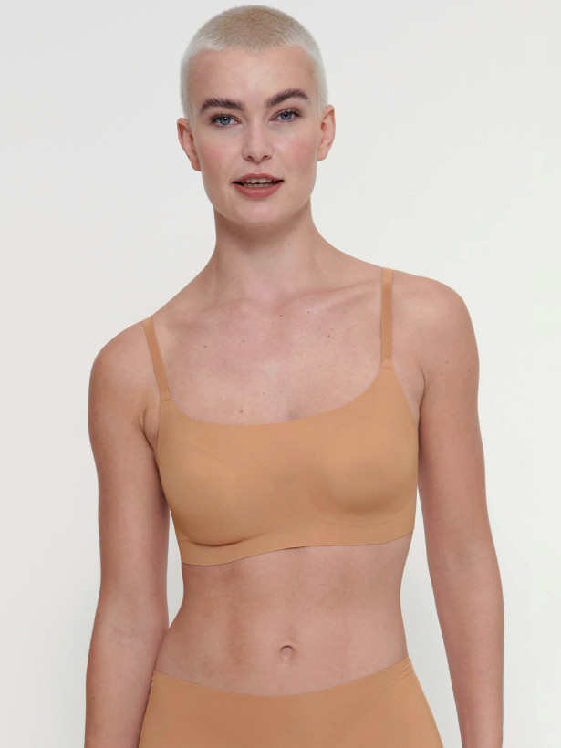 Sloggi Zero Feel 2.0 Ultra BH Nahtloser Bustier mit Schmalen Trägern