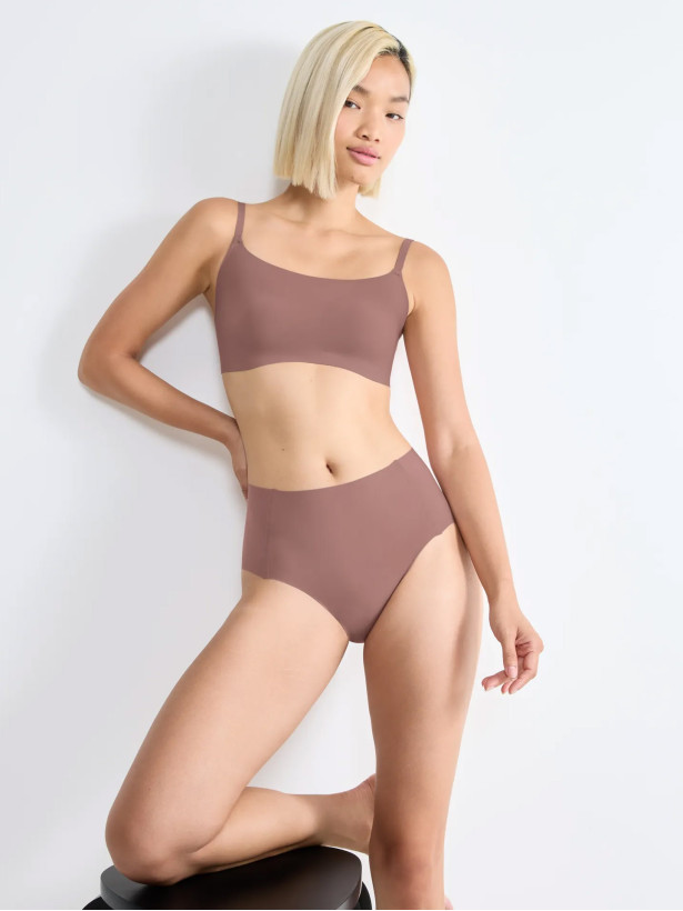 Sloggi Zero Feel 2.0 Ultra BH Nahtloser Bustier mit Schmalen Trägern