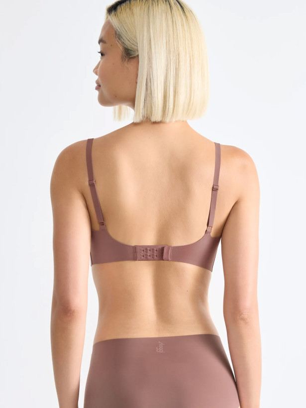 Sloggi Zero Feel 2.0 Ultra BH Nahtloser Bustier mit Schmalen Trägern