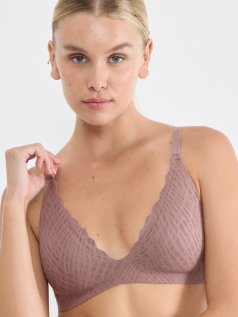 Wireless Soft Bra Sloggi Zero Feel Bliss – Bonded Graphic Lace