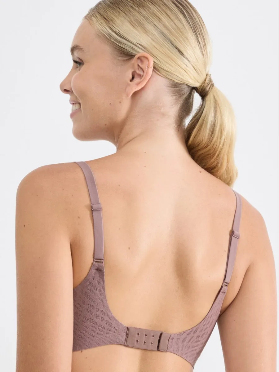Bügelloses Soft-Bralette Sloggi Zero Feel Bliss – Geklebte grafische Spitze