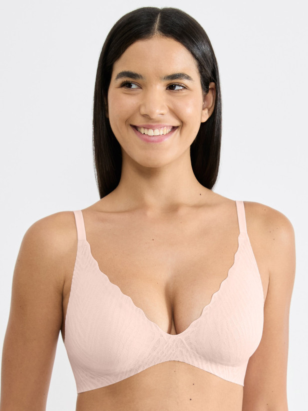 Wireless Soft Bra Sloggi Zero Feel Bliss – Bonded Graphic Lace
