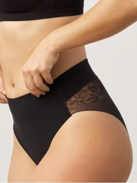 Miederhose Ysabel Mora 19617 – Formslip mit Spitzenrücken