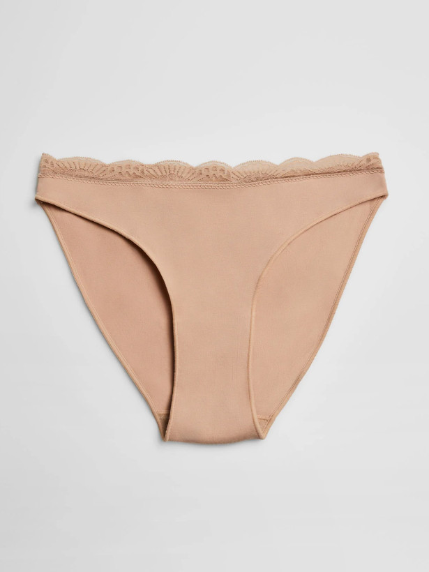Cotton Panties Ysabel Mora 19681 – Lace-Waist Bikini Briefs