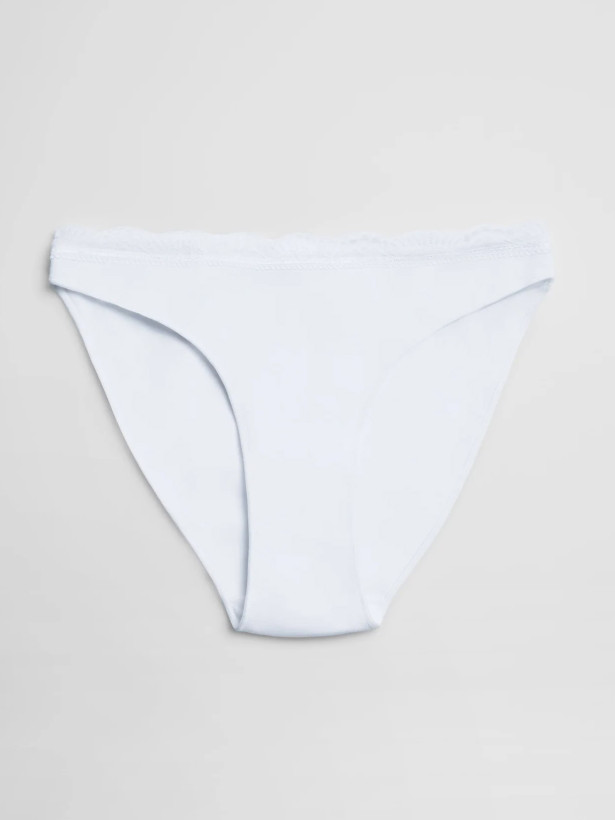 Cotton Panties Ysabel Mora 19681 – Lace-Waist Bikini Briefs