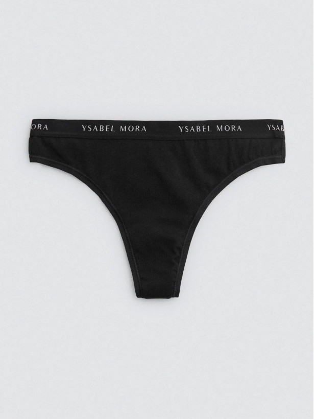 Baumwoll-Tanga Ysabel Mora 19466 – 2er-Pack Alltags-Basic